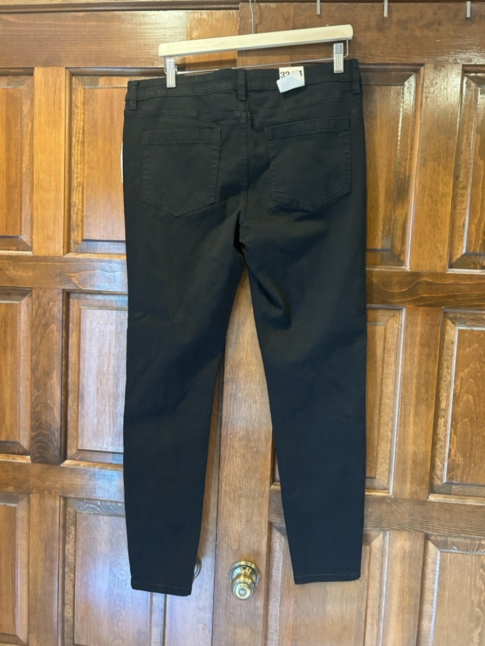 NWT Two by Vince Camuto Black Skinny Jeans Women’s Size 14 / 32 Mid Rise - Picture 3 of 10